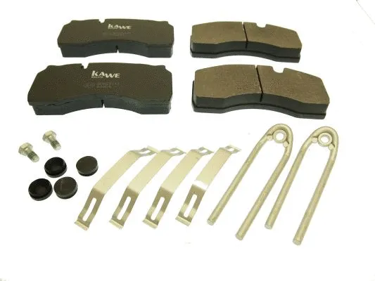 Kit de plaquettes de frein, frein à disque KAWE 88108