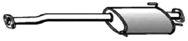 Silencieux central 4X4 ESTANFI TDE-80-021