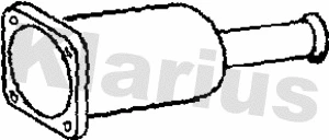 Tuyau d'échappement KLARIUS 110488