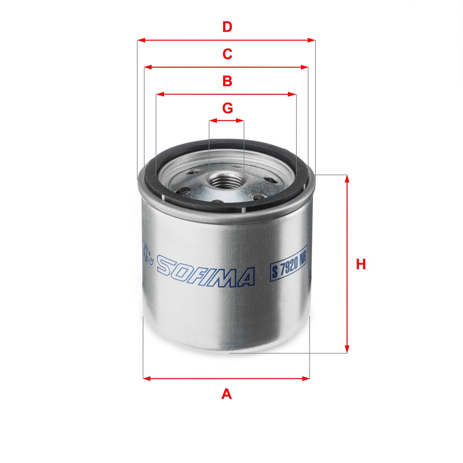 Filtre à carburant SOFIMA S 7920 NR