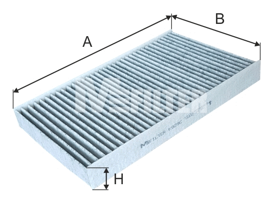 Filtre, air de l'habitacle MFILTER K 929C