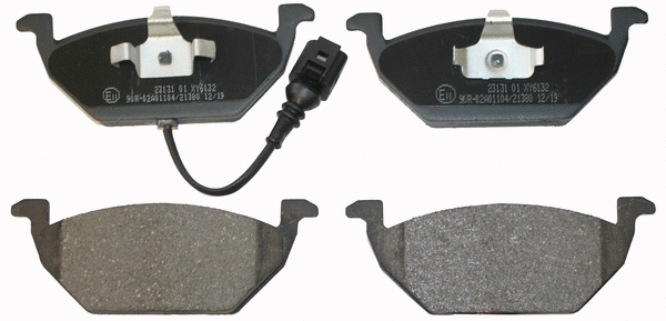 Kit de plaquettes de frein, frein à disque National NP2006