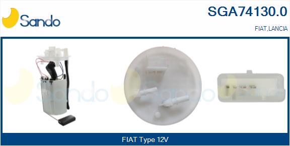 unité d'alimentation de carburant SANDO SGA74130.0