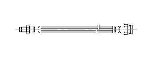 Flexible de frein Technika 36954