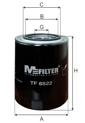 Filtre à huile MFILTER TF 6522