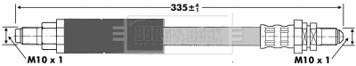 Flexible de frein BORG & BECK BBH6655