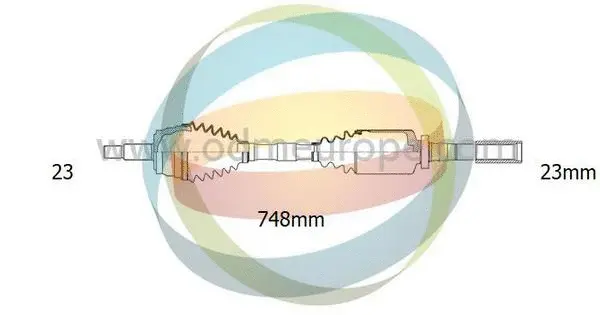 Arbre de transmission 4X4 ESTANFI EST-18-292681