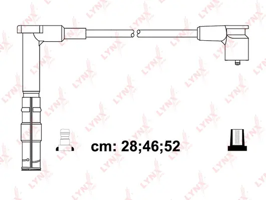 Kit de câbles d'allumage LYNXAUTO SPC5317