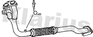Tuyau d'échappement KLARIUS 301425