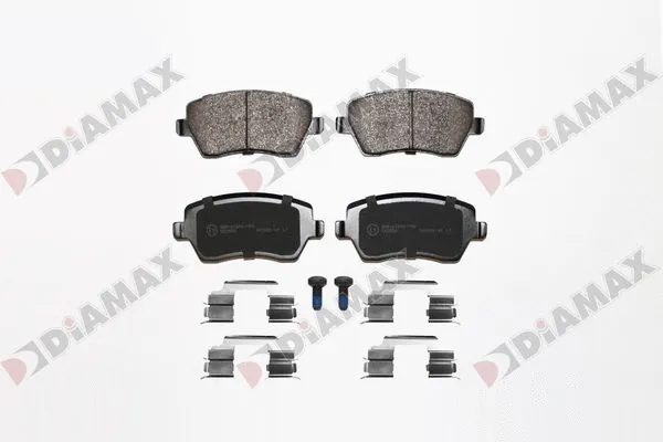 Kit de plaquettes de frein, frein à disque DIAMAX N09015K