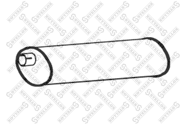 Pot de détente/silencieux arrière STELLOX 82-03096-SX