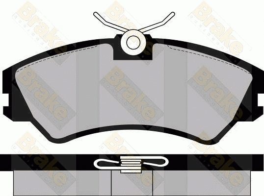 Kit de plaquettes de frein, frein à disque Brake ENGINEERING PA863