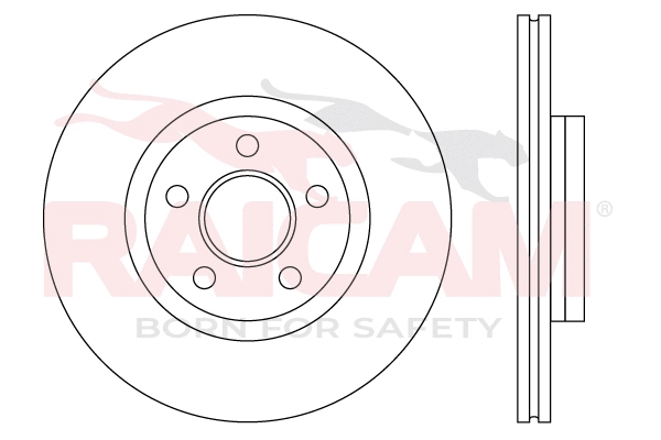 Disque de frein RAICAM RD01580