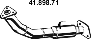 Tuyau d'échappement EBERSPÄCHER 41.898.71