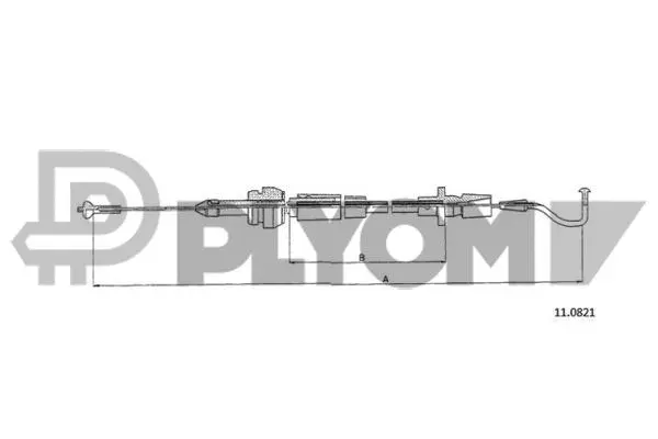 Câble d'accélération PLYOM P765792