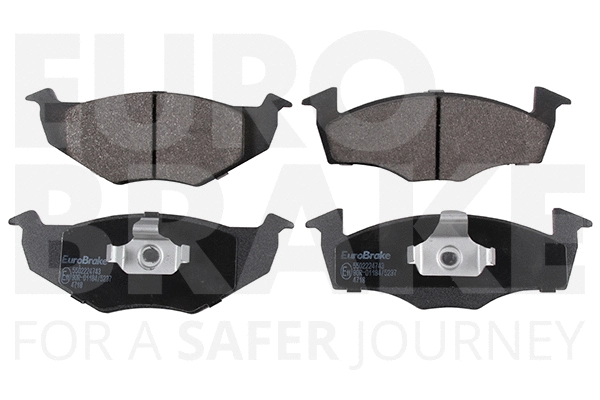 Kit de plaquettes de frein, frein à disque EUROBRAKE 5502224743