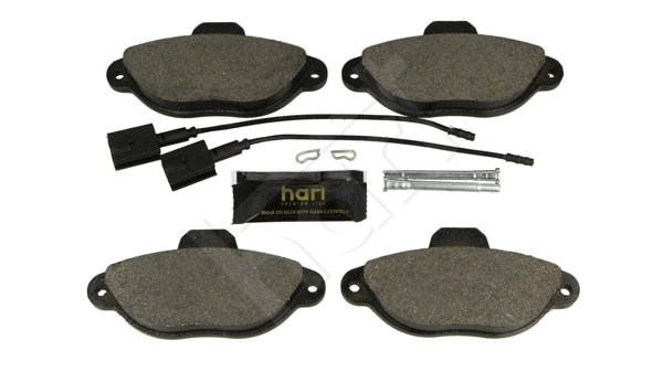 Kit de plaquettes de frein, frein à disque HART 249 148