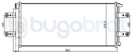 Condenseur, climatisation BUGOBROT 62-MS5054