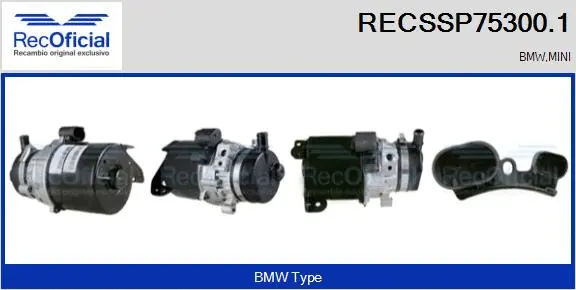Pompe hydraulique, direction RECOFICIAL RECSSP75300.1