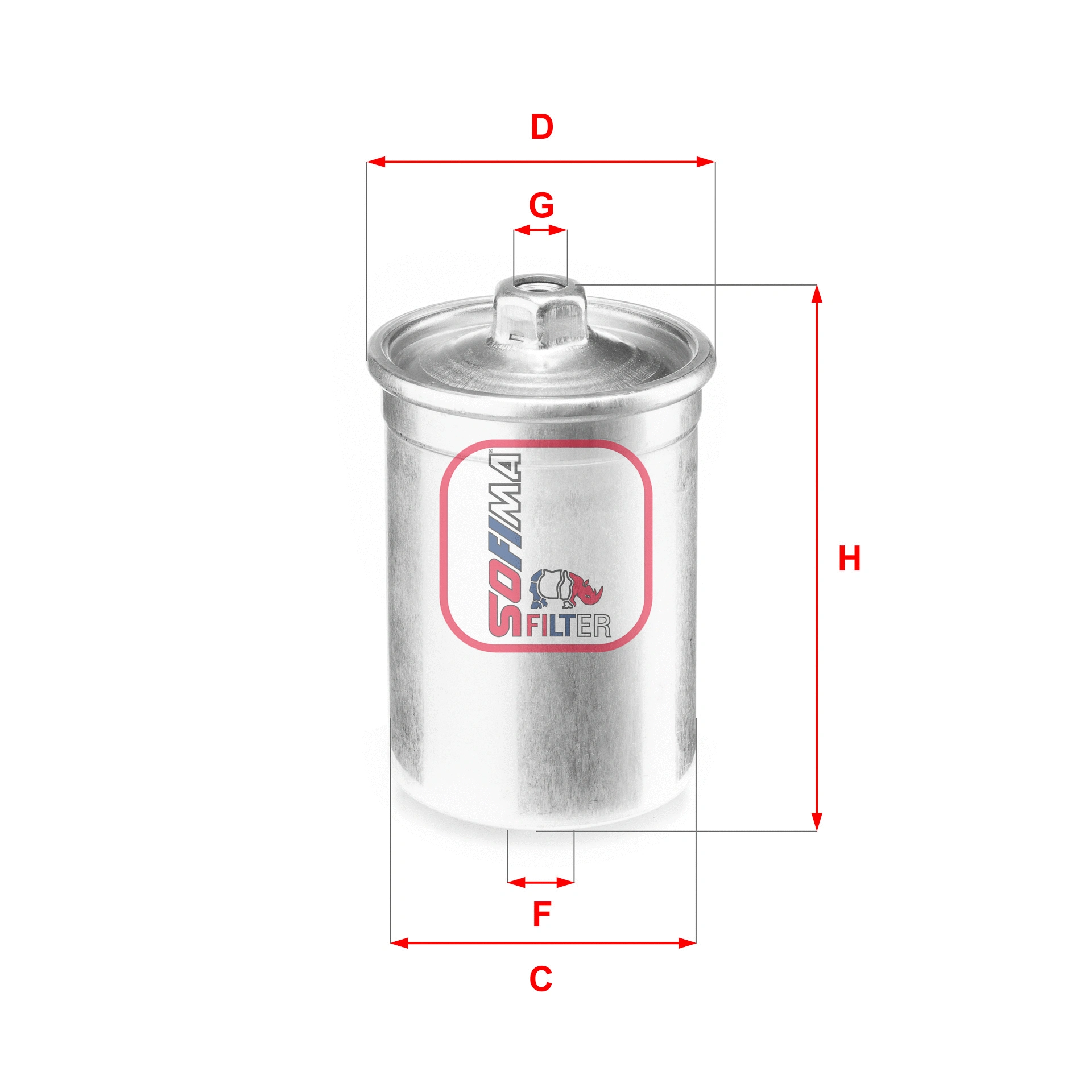 Filtre à carburant SOFIMA S 1506 B