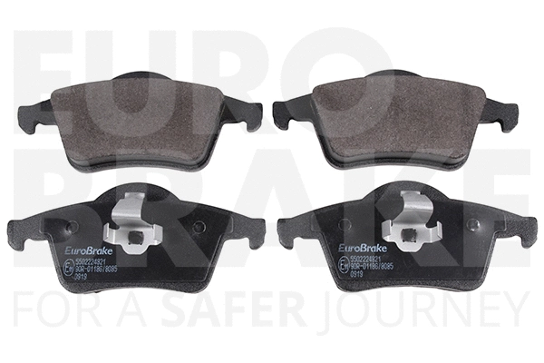 Kit de plaquettes de frein, frein à disque EUROBRAKE 5502224821
