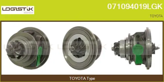 Groupe carter, turbocompresseur LGK 071094019LGK
