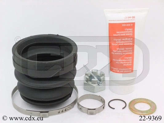 Jeu de joints-soufflets, arbre de commande CDX 22-9369
