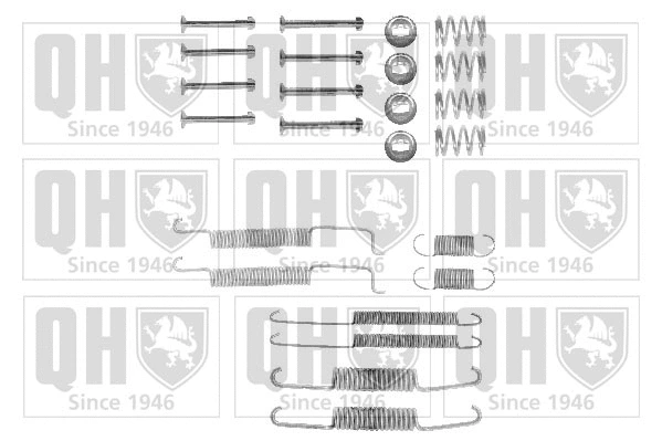 Kit d'accessoires, mâchoire de frein QUINTON HAZELL BFK225