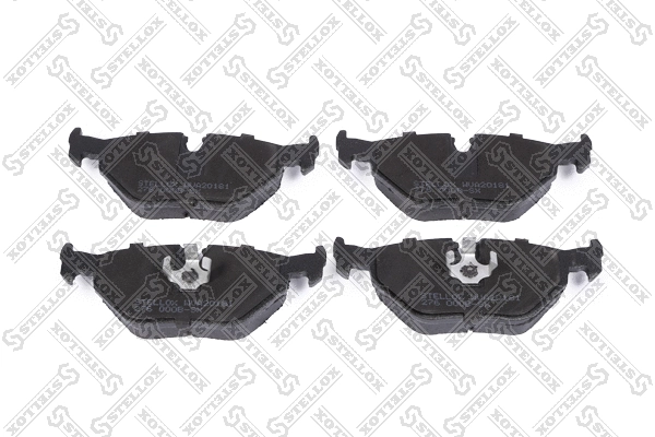 Kit de plaquettes de frein, frein à disque STELLOX 276 000B-SX