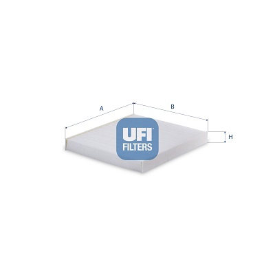 Filtre, air de l'habitacle UFI 53.506.00
