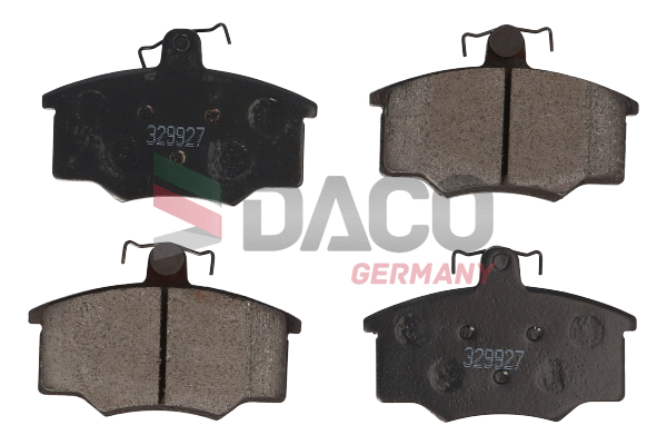 Kit de plaquettes de frein, frein à disque DACO Germany 329927