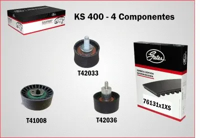 Kit de courroie crantée GATES-BR KS400