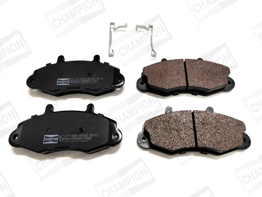 Kit de plaquettes de frein, frein à disque CHAMPION 571745CH