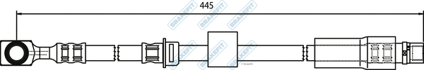 Flexible de frein APEC BHO4294