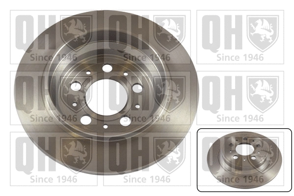 Disque de frein QUINTON HAZELL BDC4729