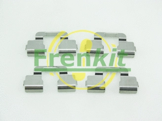 Kit d'accessoires, plaquette de frein à disque FRENKIT 901797
