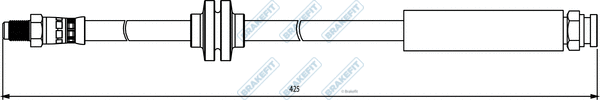 Flexible de frein APEC BHO4312