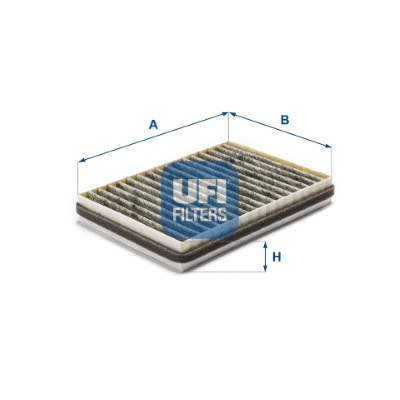 Filtre, air de l'habitacle UFI 54.322.00