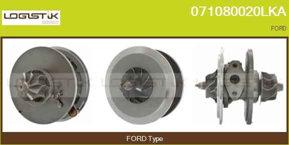 Groupe carter, turbocompresseur LGK 071080020LKA