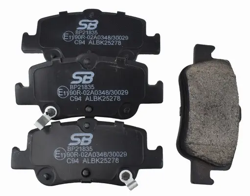 Kit de plaquettes de frein, frein à disque SB BP21835