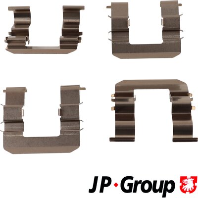 Kit d'accessoires, plaquette de frein à disque JP GROUP 3364003810