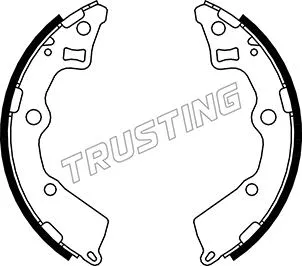 Jeu de mâchoires de frein TRUSTING 049.164