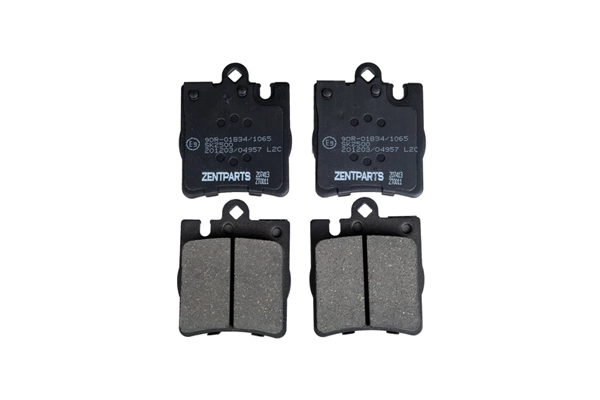 Kit de plaquettes de frein, frein à disque ZentParts Z07413