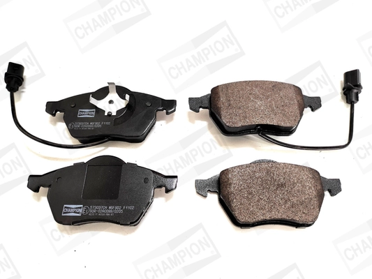 Kit de plaquettes de frein, frein à disque CHAMPION 573037CH