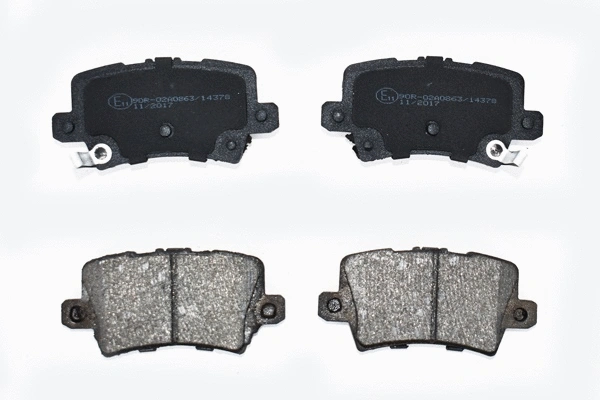 Kit de plaquettes de frein, frein à disque ASAM AUTOMOTIVE 74258