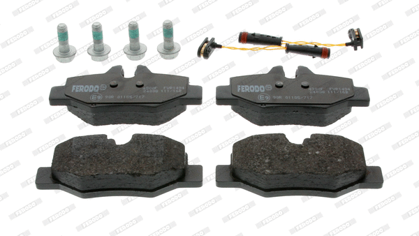 Kit de plaquettes de frein, frein à disque FERODO FVR1494