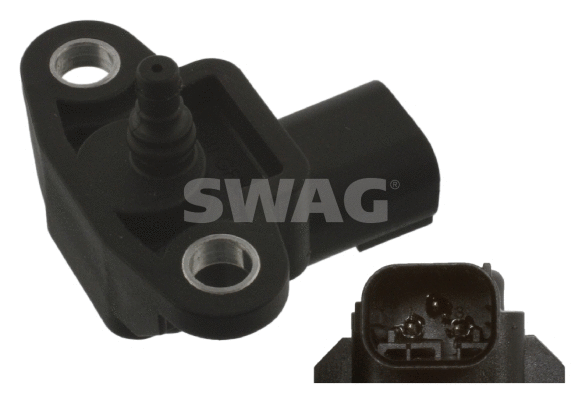 Capteur, pression du tuyau d'admission SWAG 10 93 7056