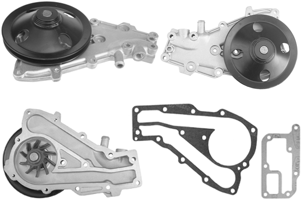 Pompe à eau, refroidissement du moteur TECDRIVE TPAE0064