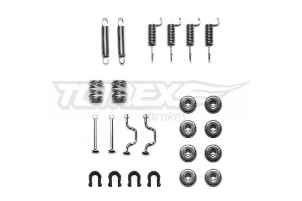 Kit d'accessoires, mâchoire de frein TOMEX Brakes TX 42-09