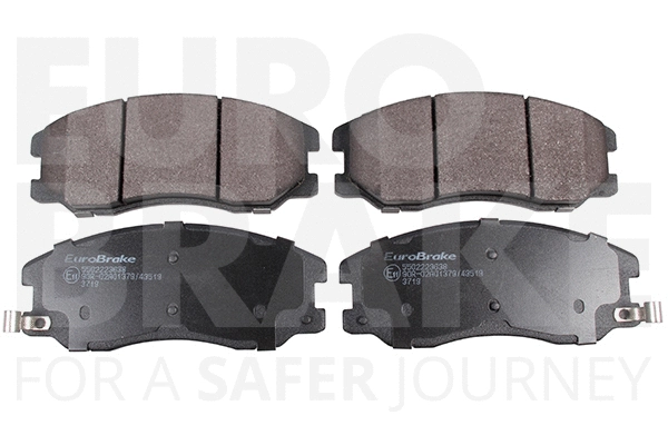 Kit de plaquettes de frein, frein à disque EUROBRAKE 5502223638